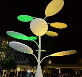 Árvore solar é inaugurada em Goiás