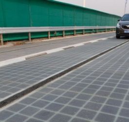 China constrói rodovia de painéis fotovoltaicos